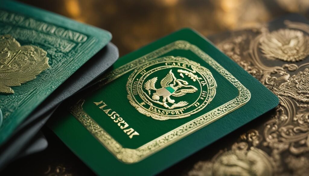 Green Card and Passport