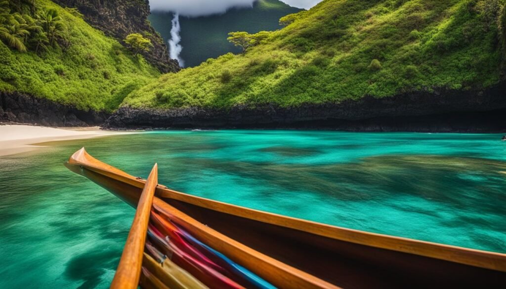 outrigger canoe in Hawaii