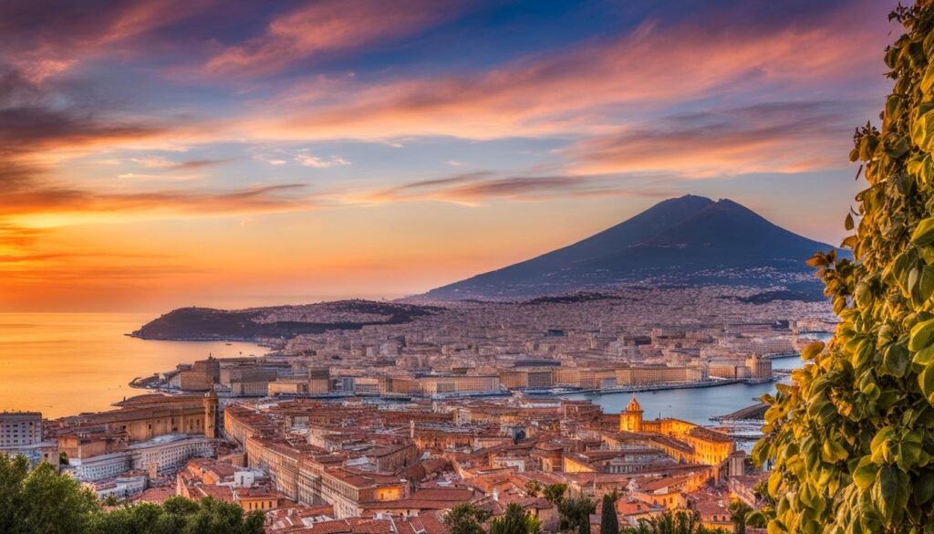 panoramic views of Naples