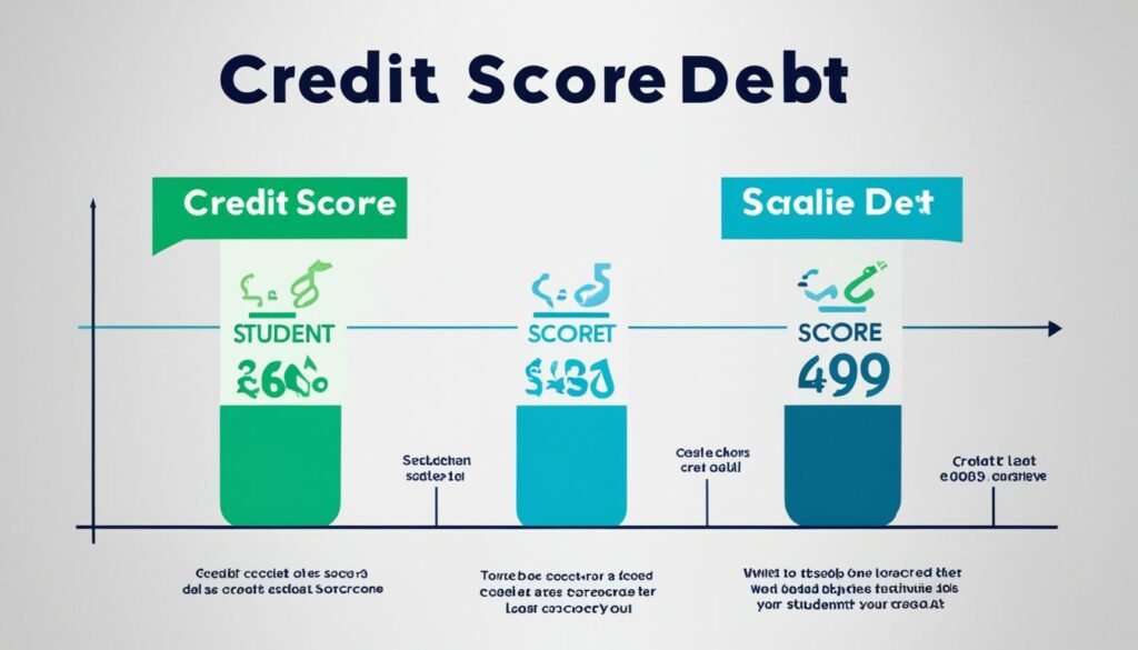 impact of student loans on credit score