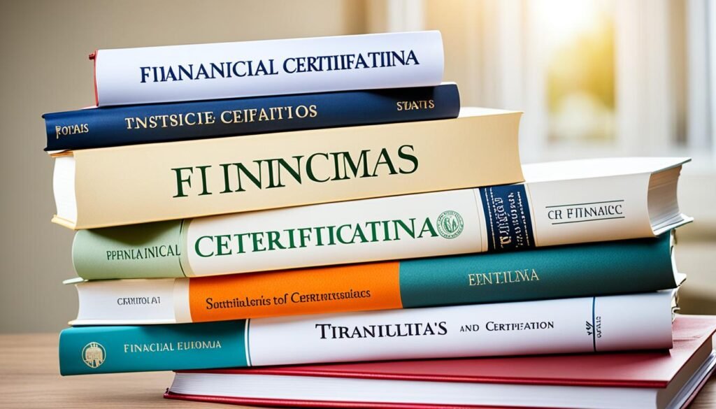 Finance Education and Certifications